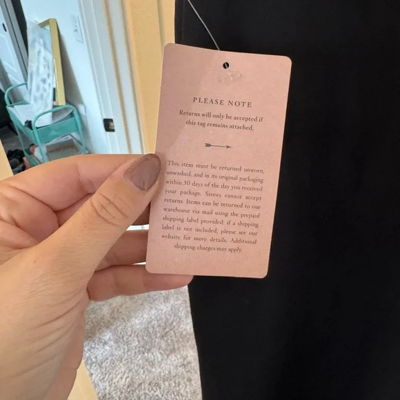 NWT BHLDN off the shoulder black gown with train - Picture 4 of 5